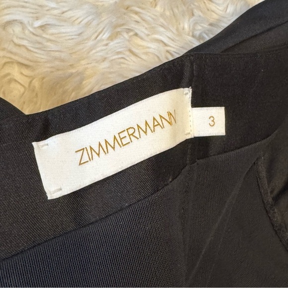 Zimmermann Matchmaker Bustier Midi Dress in Black - Size 10 - Picture 9 of 13